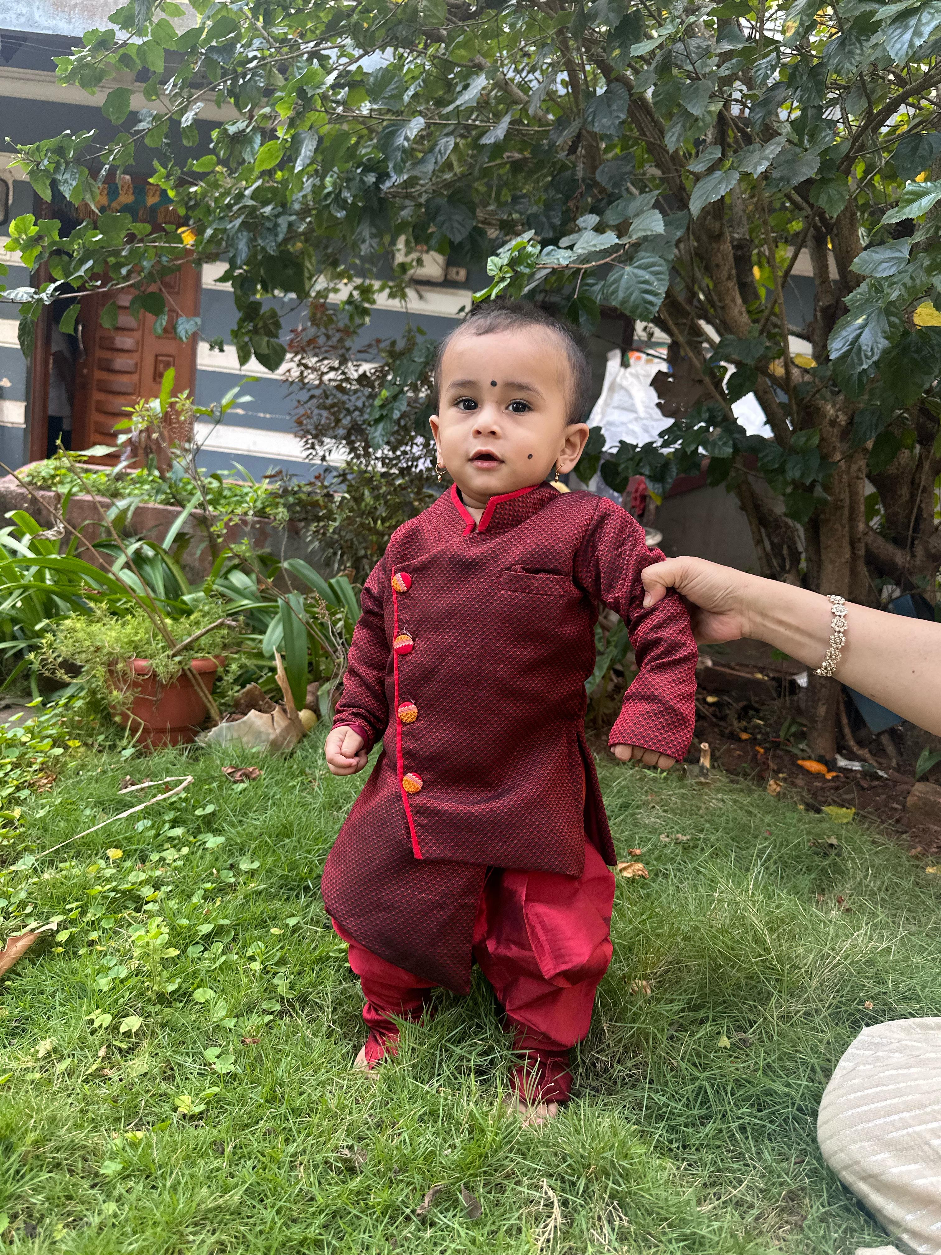 Kids Kurta Dhoti Pant