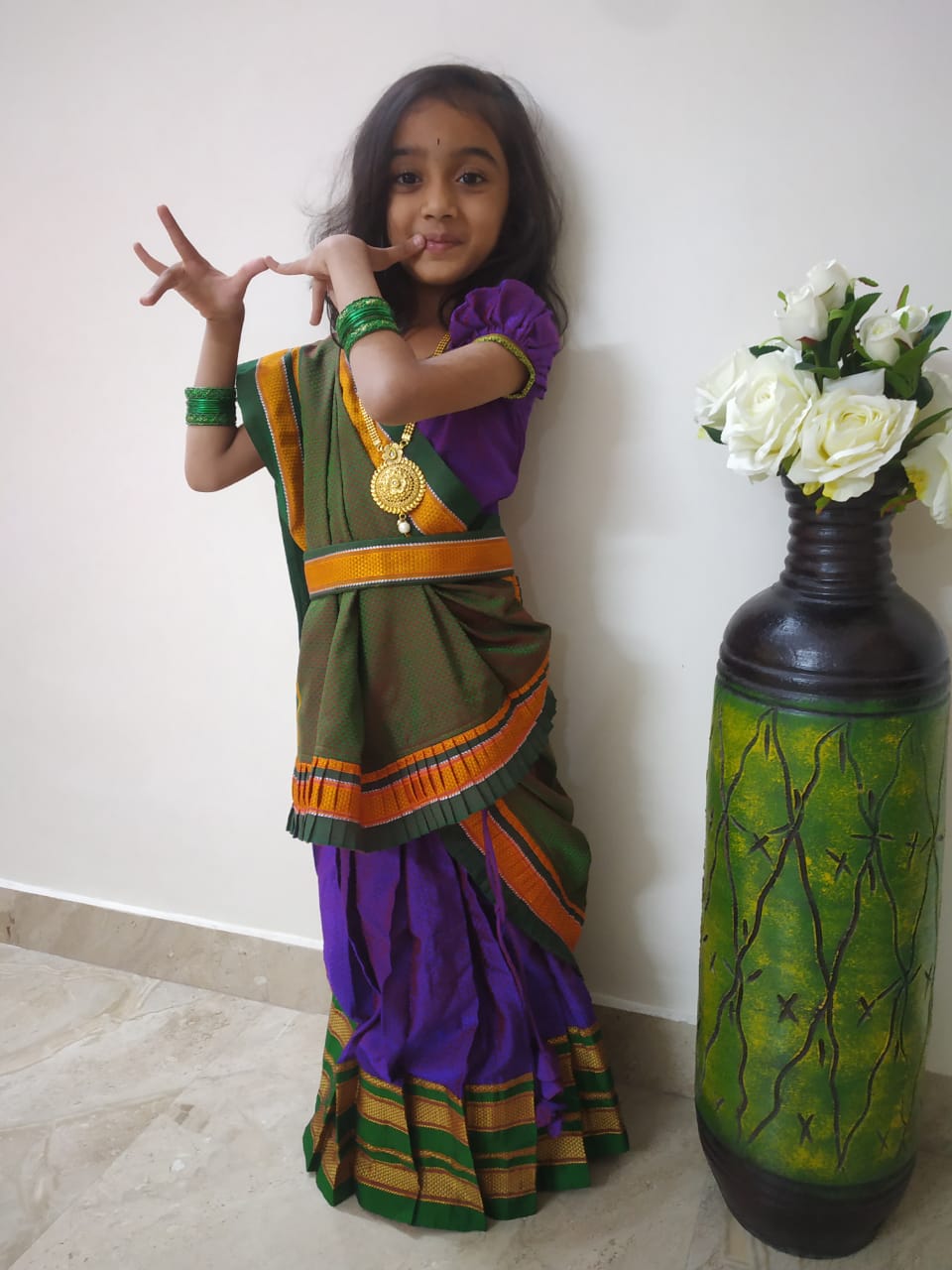 Kids Designer Ghagra