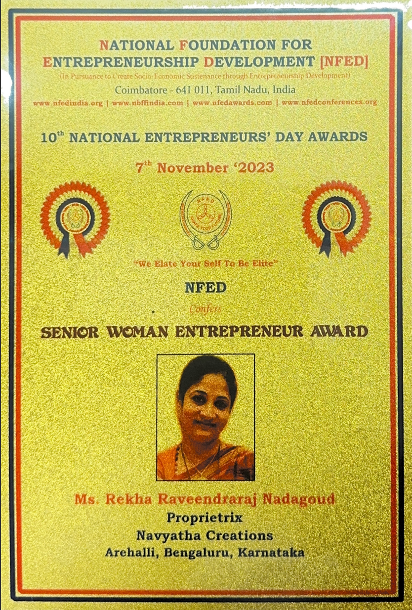Senior Woman Entreprenur Award